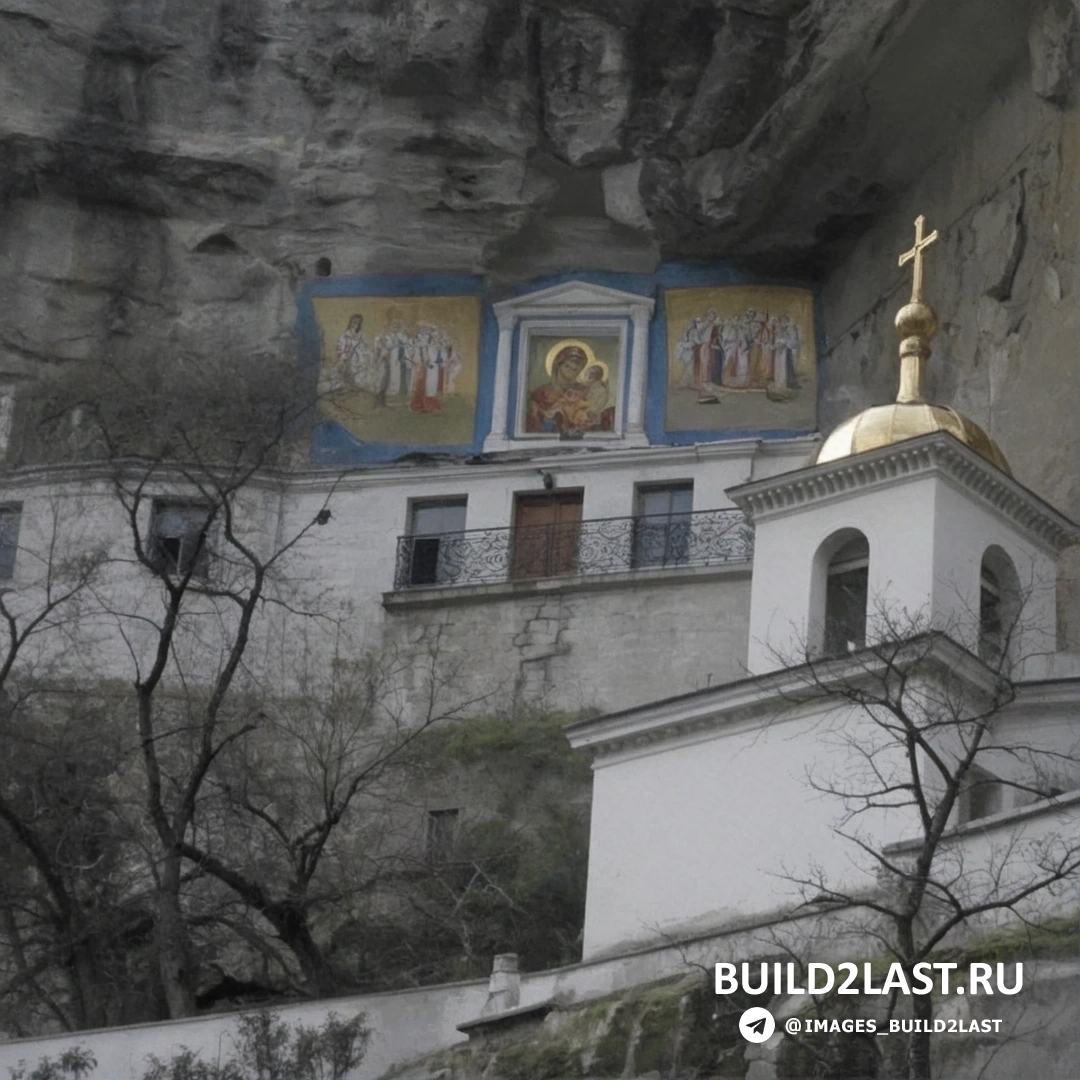 Свято-Успенский пещерный монастырь, Крым, вход в культовое сооружение